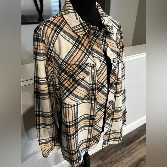 SANCTUARY Shacket / Flannel. Medium - NEW - Picture 2 of 8